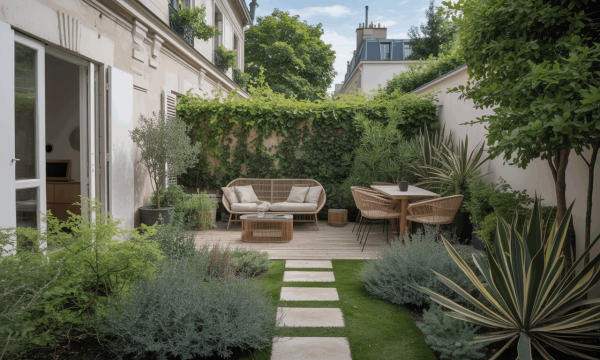 aménagement extérieur à Paris : tendances et innovations pour 2025