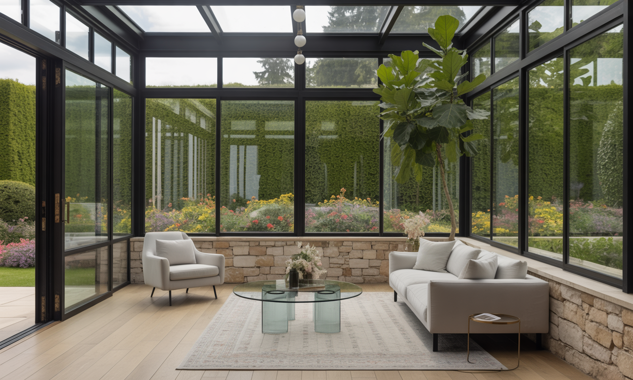 découvrez nos conseils pour aménager une véranda avec mur plein, alliant luminosité optimale et isolation thermique pour un espace convivial et confortable toute l'année.