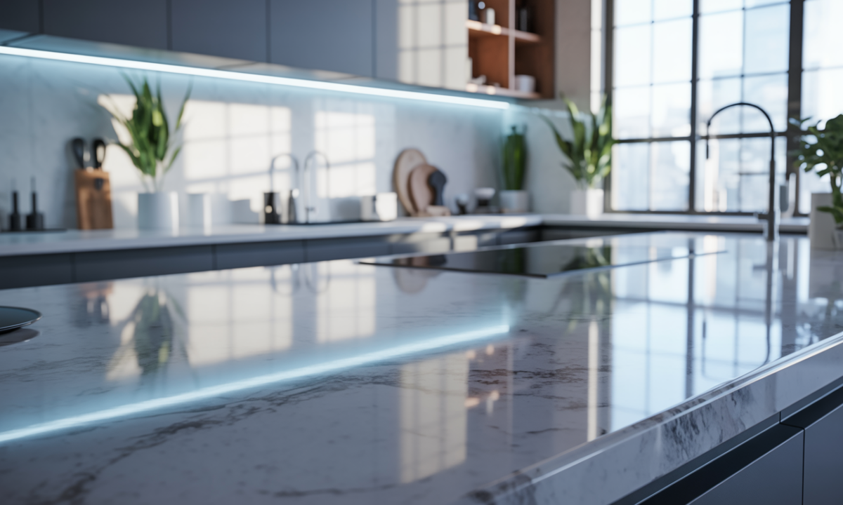 découvrez tout ce qu'il faut savoir sur le quartz pour plan de travail en 2025 : avantages, tendances, entretien et conseils d'achat pour une cuisine moderne et durable.